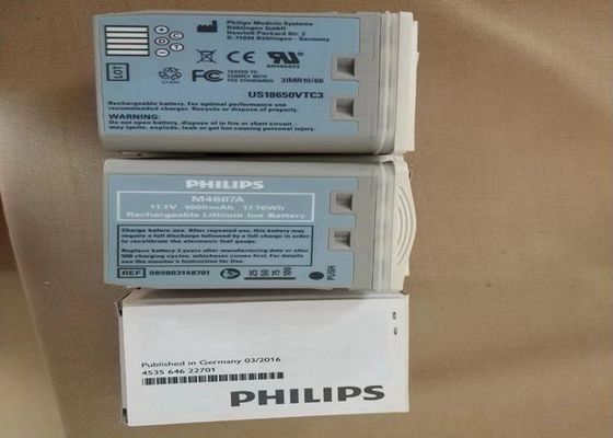 M4607A 医療機器のバッテリー リ充電可能なリオン電池 11.1V 1600mAh 17.76Wh