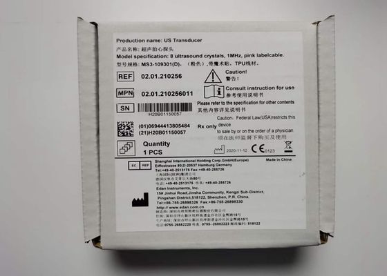 IPx8 防水 US 超音波トランスデューサー 8 超音波結晶 1MHz