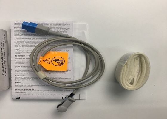 GE Ohmeda オキシメトリ Spo2 耳センサー TS-E-D 9ピン 再利用可能 非侵襲性