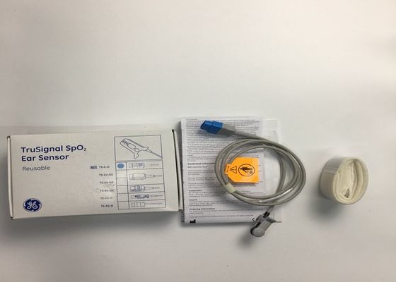 GE Ohmeda オキシメトリ Spo2 耳センサー TS-E-D 9ピン 再利用可能 非侵襲性