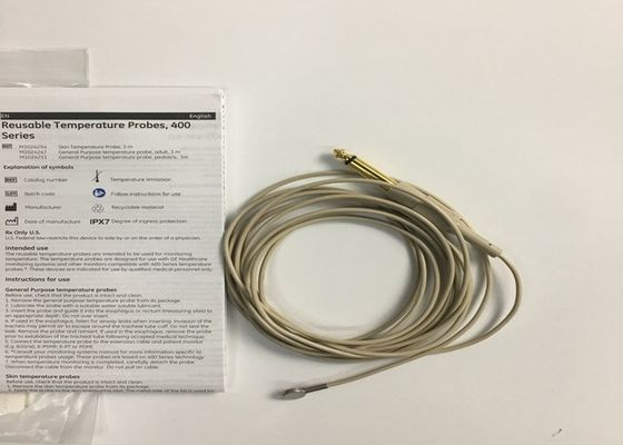 IPX7 医療機器用消耗品, GE 再利用可能な温度探査機 3M 10フィート
