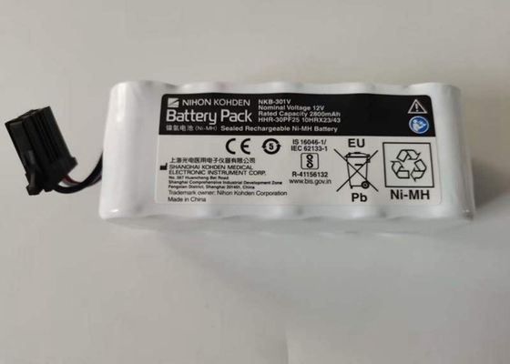 2800mAh 再充電可能な Ni Mh バッテリー, 12v Nkb 301v Nihon Kohden