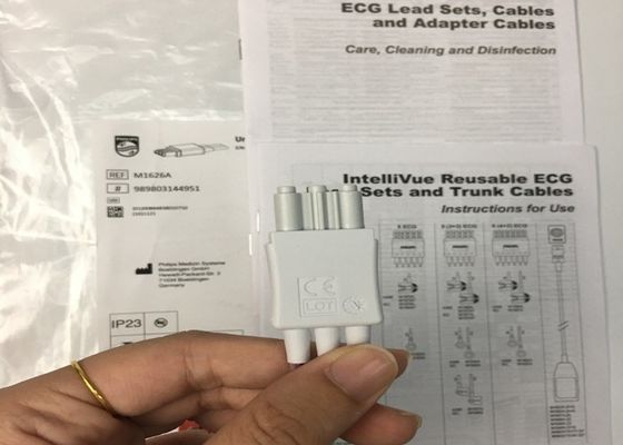 M1626A 病院 診療所 用の再利用可能なECGリードセットケーブル