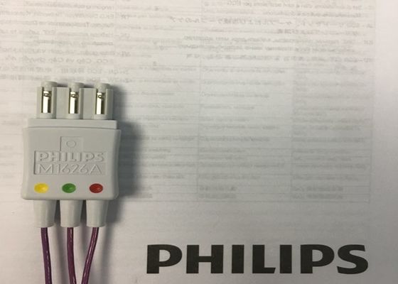 M1626A 病院 診療所 用の再利用可能なECGリードセットケーブル