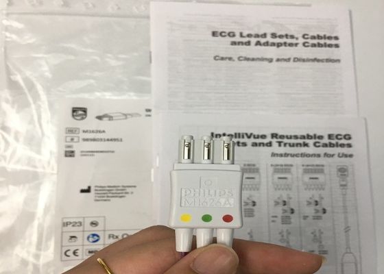 M1626A 病院 診療所 用の再利用可能なECGリードセットケーブル