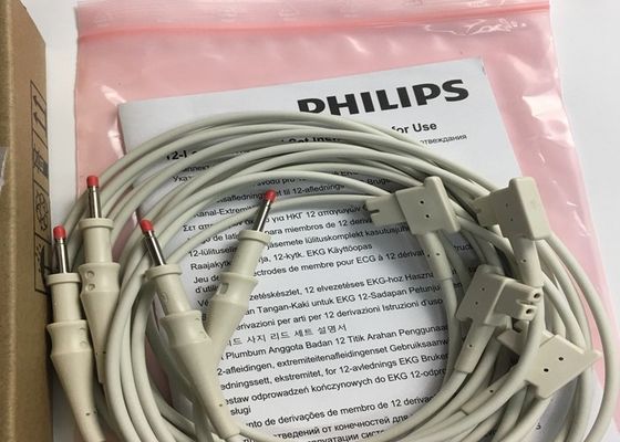 PHLIP ECG 交換部品, AMMI IEC 12 リード ECG 手足のリード 1.4M 989803151731