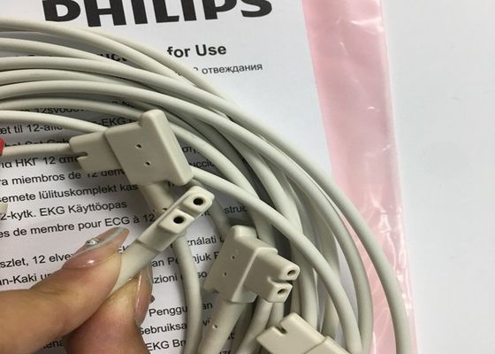 PHLIP ECG 交換部品, AMMI IEC 12 リード ECG 手足のリード 1.4M 989803151731