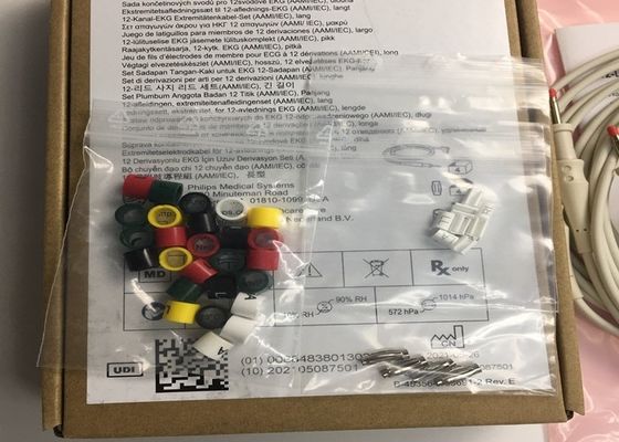 PHLIP ECG 交換部品, AMMI IEC 12 リード ECG 手足のリード 1.4M 989803151731