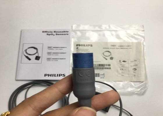 フリップ エフィシア 再利用可能な SpO2 センサー D ヘッド 8ピン 3M 989803160631