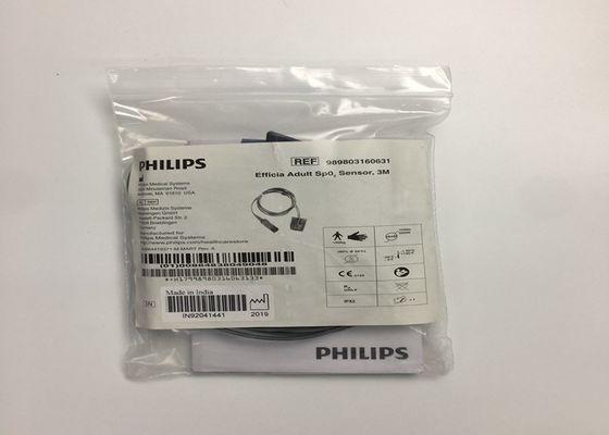 フリップ エフィシア 再利用可能な SpO2 センサー D ヘッド 8ピン 3M 989803160631