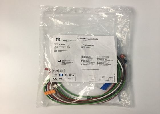 Phlip M1644A インテリブエ ECGケーブル 5 リード 再利用可能 989803144991