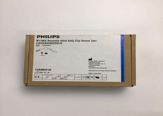 Phlip M1196A ECG 交換部品 指クリップセンサー 3M 8 PIN コネクタ
