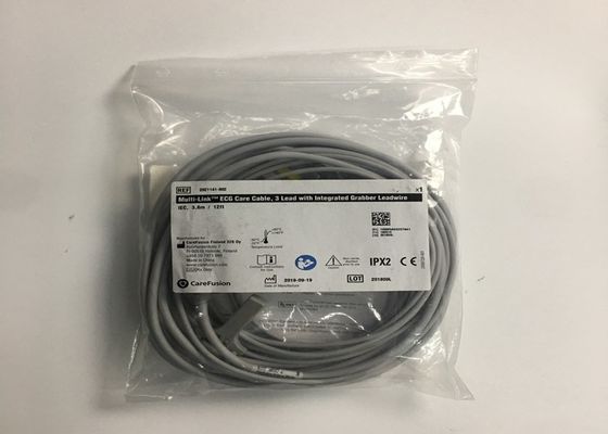 3 リードECG トランクケーブル 2106309-002 組み込み Grabber Leadwire 12FT