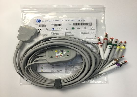 10 鉛ECG交換部品 ケーブル GE2104726-001 EU標準