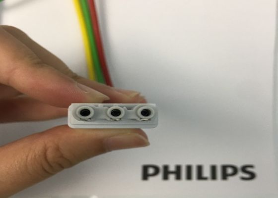 M1674A ECGリードセットケーブル 3 リード IECICU 1M 医療機器用