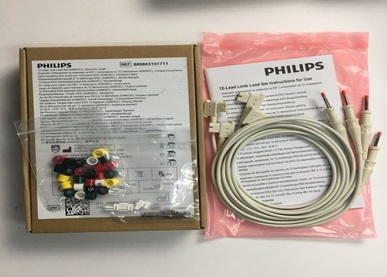 1M 12 リードECG 手足のリード 989803151711 PHLIP TC30 TC50 TC70 患者のモニターのために
