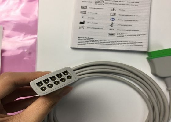 GE アダルト マルチリンク ECGリードケーブル 3リード 5リード 3.6M 12ft 2017003-001