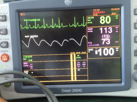 GE DASH2500 医療用フィールドECGのための患者モニター修理・メンテナンス