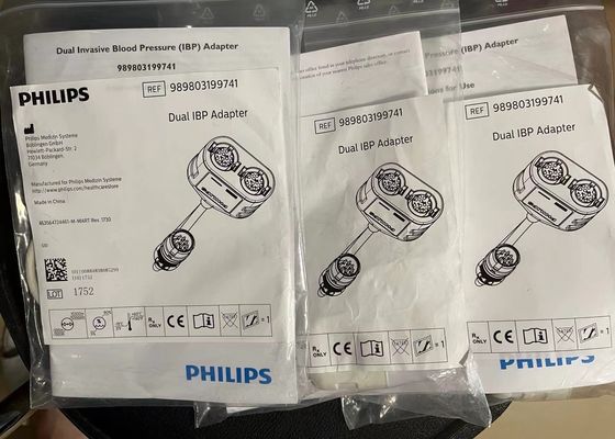 フィリップ 双重侵入性血圧 IBP アダプター Ref 989803199741