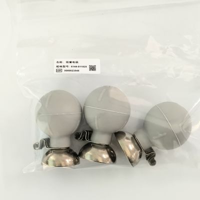 6144-011825 医療機器用消耗品 NIHON KOHDEN 胸電極3 シリコンゴム H041A