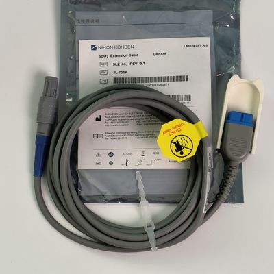 NIHON KOHDEN 患者モニター SpO2拡張ケーブル REF SLZ106 PN JL701P