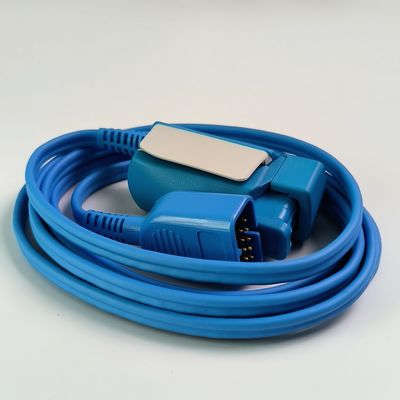 NIHON KOHDEN 患者モニター 指検知器 成人 SpO2 クリップ P225F モデル:TL-201T L 1.6m