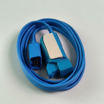 NIHON KOHDEN 患者モニター 指検知器 成人 SpO2 クリップ P225F モデル:TL-201T L 1.6m