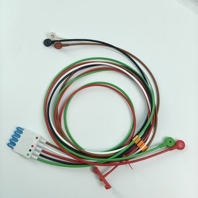 989803144991 患者モニターアクセサリー PHILIP CBL 5 リードセット スナップ AAMI ICU REF M1644A