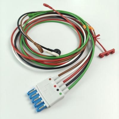 PHILIP 患者モニター 医療機器 消耗品 CBL 5 リードセット スナップ AAMI ICU REF M1644A 989803144991