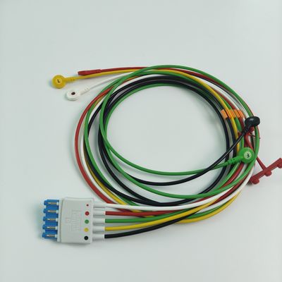 PHILIP 患者モニター オリジナル CBL 5 リードセット スナップ IEC ICU REF M1645A 989803145001
