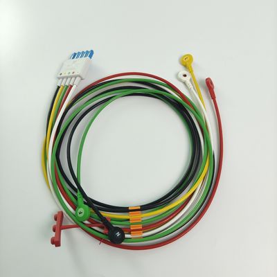 PHILIP 患者モニター オリジナル CBL 5 リードセット スナップ IEC ICU REF M1645A 989803145001