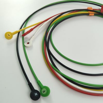 PHILIP 患者モニター オリジナル CBL 5 リードセット スナップ IEC ICU REF M1645A 989803145001