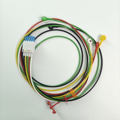 PHILIP 患者モニター オリジナル CBL 5 リードセット スナップ IEC ICU REF M1645A 989803145001