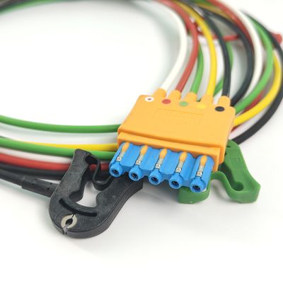 989803125871 医療機器の消耗品 PHILIP 患者モニター 原 CBL 5 リードセット 取っ手 IEC OR REF M1974A