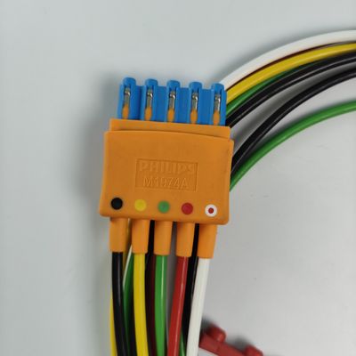 989803125871 医療機器の消耗品 PHILIP 患者モニター 原 CBL 5 リードセット 取っ手 IEC OR REF M1974A