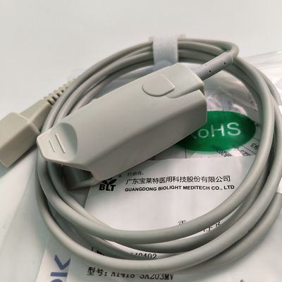 オリジナル スプリット アダルト 指クリップ 血液 酸素 探査機 暗号化 9ピン DB9 トラペソイド PN 15-100-0013