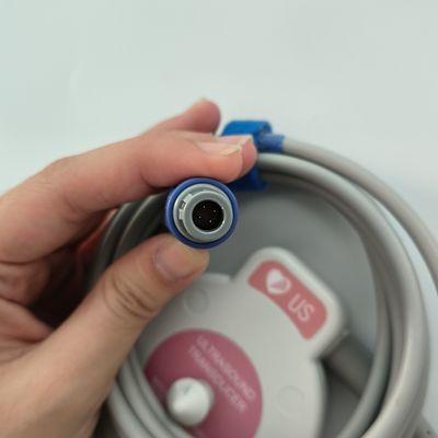 タイヤ監視 US トランスデューサー F2/F3/F6 胎児心拍数 US 探査機 ダブルスロット 4ピン MS3-109301 (D)