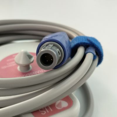 タイヤ監視 US トランスデューサー F2/F3/F6 胎児心拍数 US 探査機 ダブルスロット 4ピン MS3-109301 (D)