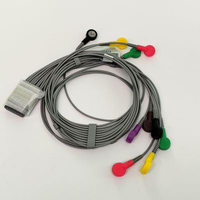 オリジナルのダイナミックホルターECGリードワイヤー 12リードボタンのタイプ REF EL10NISH01 IPN 01.57.471450