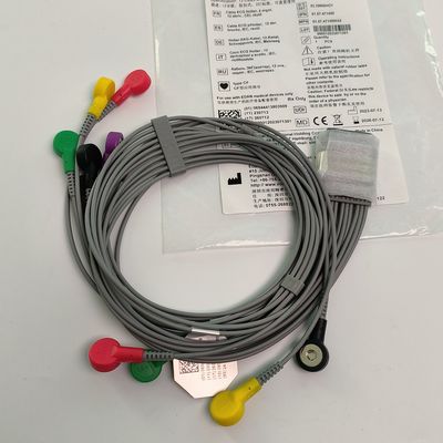 オリジナルのダイナミックホルターECGリードワイヤー 12リードボタンのタイプ REF EL10NISH01 IPN 01.57.471450