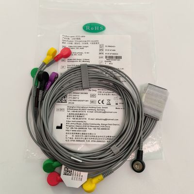 オリジナルのダイナミックホルターECGリードワイヤー 12リードボタンのタイプ REF EL10NISH01 IPN 01.57.471450