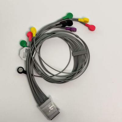 オリジナルのダイナミックホルターECGリードワイヤー 12リードボタンのタイプ REF EL10NISH01 IPN 01.57.471450