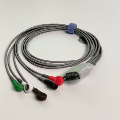 IT20 ECG テレメトリ リードワイヤ 5 リード アメリカンスタンダード バックルスタイル REF EL05DASY1