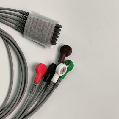 IT20 ECG テレメトリ リードワイヤ 5 リード アメリカンスタンダード バックルスタイル REF EL05DASY1