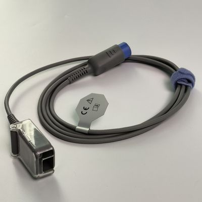 REF SHEC3 血液酸素延長ケーブル 2M 青い丸頭 シングルスロット 7ピン L 2.0 メートル