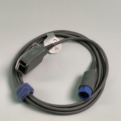 REF SHEC3 血液酸素延長ケーブル 2M 青い丸頭 シングルスロット 7ピン L 2.0 メートル