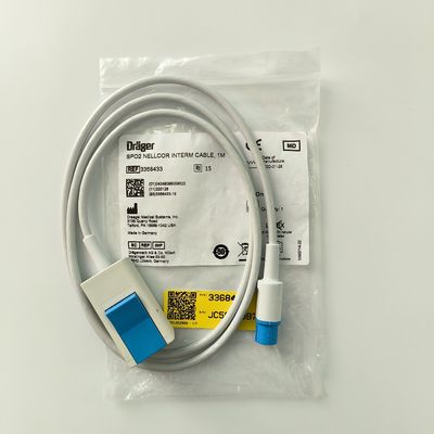 ドレイガー SpO2 ネルコー インタームケーブル 1M REF3368433 標準パッケージ