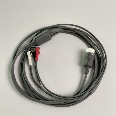 PHILIP オリジナル Efficia コンビニケーブル / 3リードセット スナップ AAMI REF: 989803160751