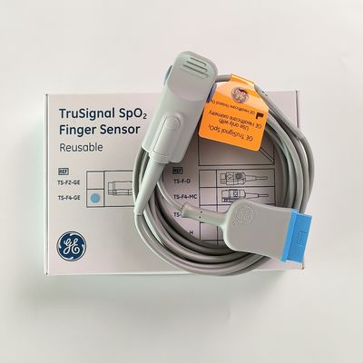 GE オリジナル Ohmeda TruSignal SpO2 指センサー 再利用可能 REF:TS-F4-GE