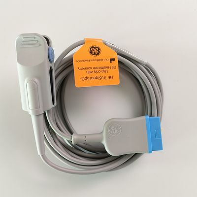 GE オリジナル Ohmeda TruSignal SpO2 指センサー 再利用可能 REF:TS-F4-GE